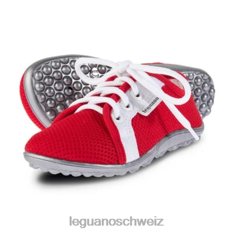 Kinder Schuhwerk 040BB39 leguanito aktiv rot Leguano